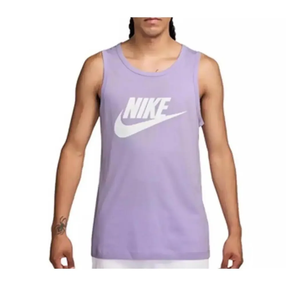 $30 Nike Sportswear Futura Icon Tank Top Gym Mens Size M  Logo Hydrangeas